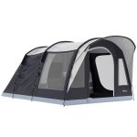 Outsunny Tenda Tunnel da Campeggio Impermeabile per 4 Persone, Blu Navy | Decathlon