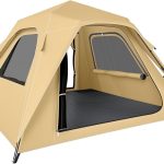 Outsunny Tenda Pop Up per 2 3 Persone Istantanea con Borsa UPF50+ Cachi | Tenda da Campeggio, Finestre in Rete, Impermeabile 3000mm : Amazon.it: Sport e tempo libero