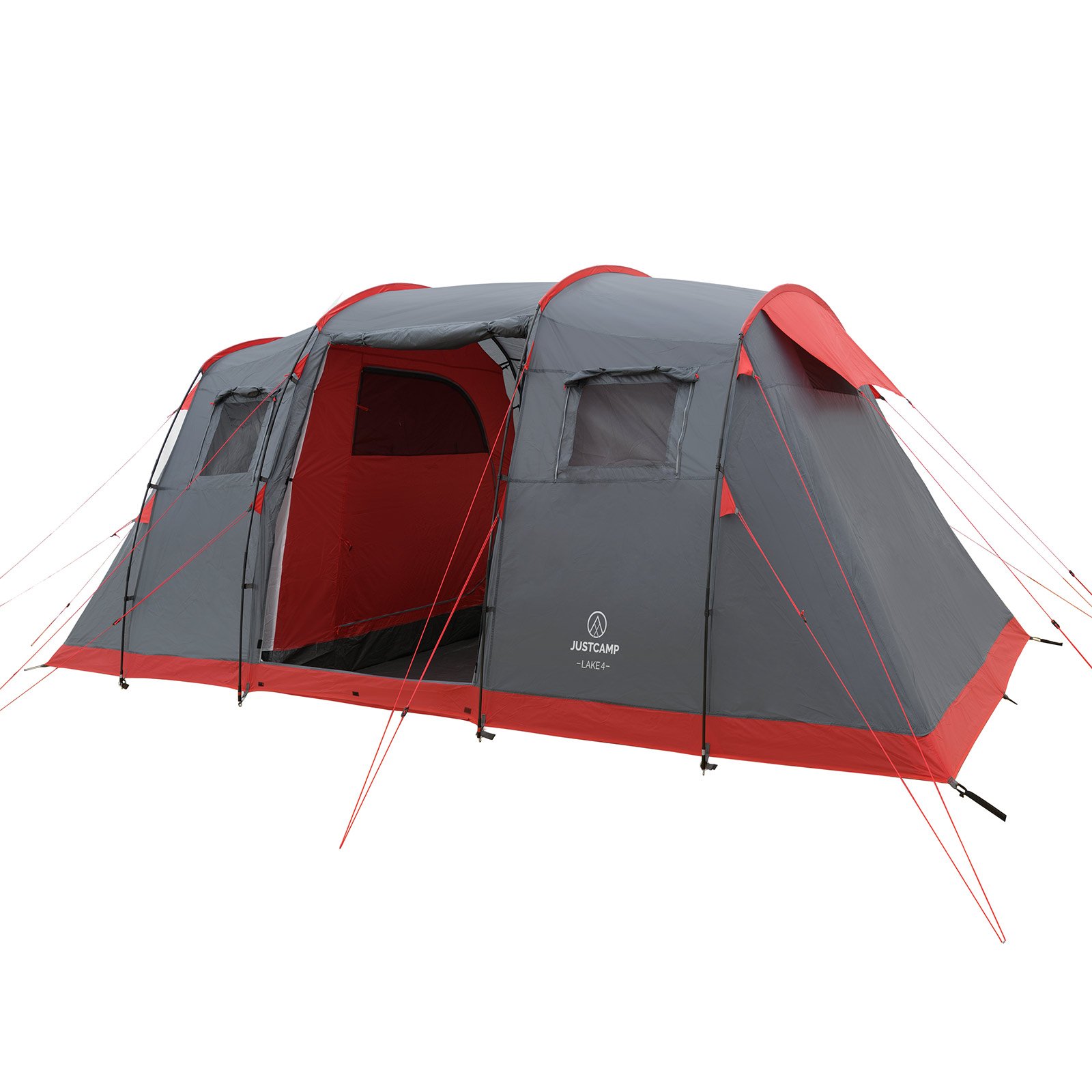 tenda-4-persone-104cfa-1.jpg JUSTCAMP Lake 4 Tenda da Campeggio 4 posti 2 camere (470 x 230 x 190 cm) : Amazon.it: Sport e tempo libero - immagine 1