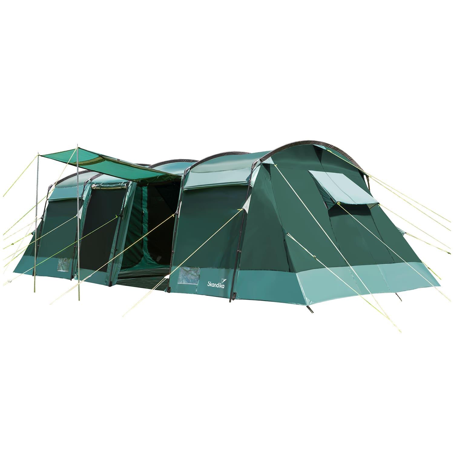 tenda-8-posti-935jsh-1.jpg Tenda da campeggio familiare Montana 8 Sleeper 4x cabine scure 8 persone - immagine 1