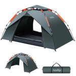 Amflip Tenda da Campeggio Automatica per 1 uomini Persone Istantanea Pop Up, Dop | eBay