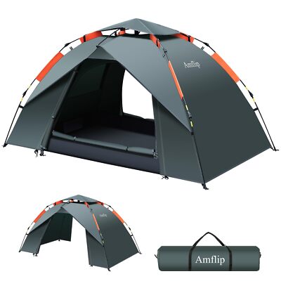 tenda-automatica-721ztl-1.jpg Amflip Tenda da Campeggio Automatica per 1 uomini Persone Istantanea Pop Up, Dop | eBay - immagine 1