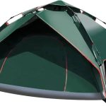 Tenda da campeggio, istantanea automatica pop up per 2 3 persone, doppio strato di vento e tenda impermeabile, adatta per escursioni e viaggi in famiglia : Amazon.it: Sport e tempo libero