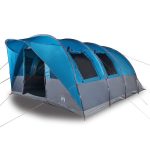 vidaXL Tenda da Campeggio a Tunnel per 5 Persone Blu Impermeabile | vidaXL.it
