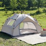 BEXTCOK Tenda automatica ad apertura rapida, tenda da campeggio con protezione solare, tenda a cupola impermeabile, tenda per avventure all'aperto