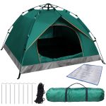 ANFTOP Tenda da campeggio automatica pop up istantanea aperta 3 4 persone leggera cupola tenda estiva per grandi bambini uomo : Amazon.it: Sport e tempo libero