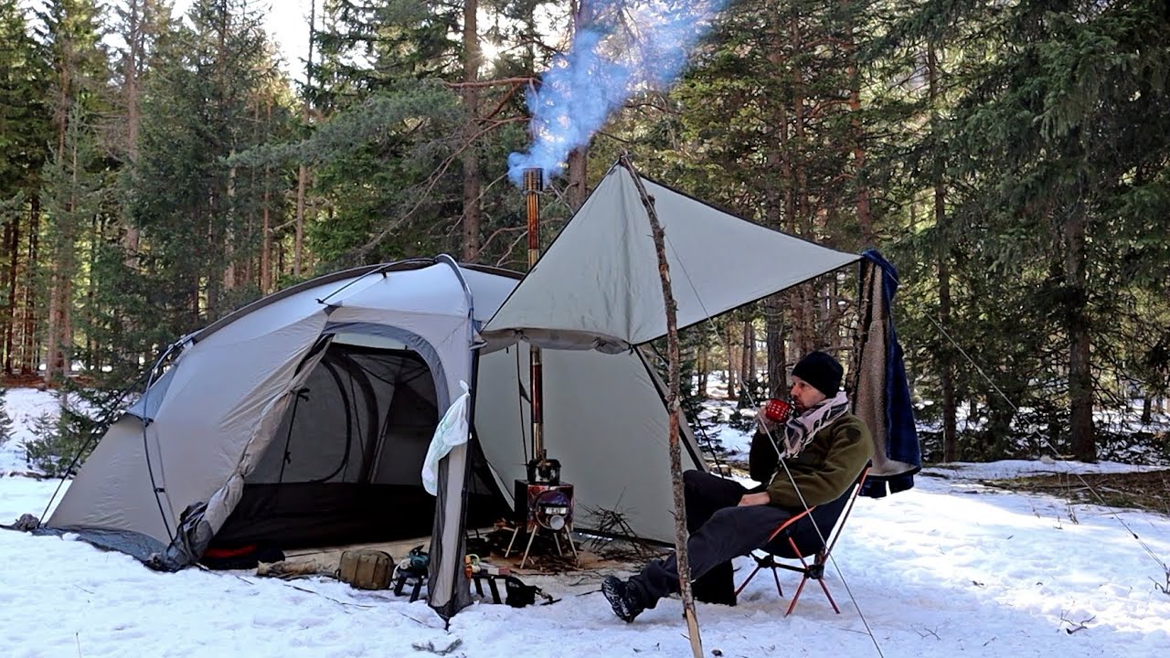 tenda-campeggio-invernale-940rue-1.jpg WINTER Shelter con STUFA NATUREHIKE Massif HOT TENT | Tenda 4Stagioni | Steak e Patate in the WILD - immagine 1