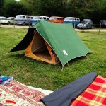 Tenda Canadese 2 Posti "Le Soleil" anni '70/'80 / Canadian "Le Soleil" 2 seater tent from the 70's / 80's • anticaja.com