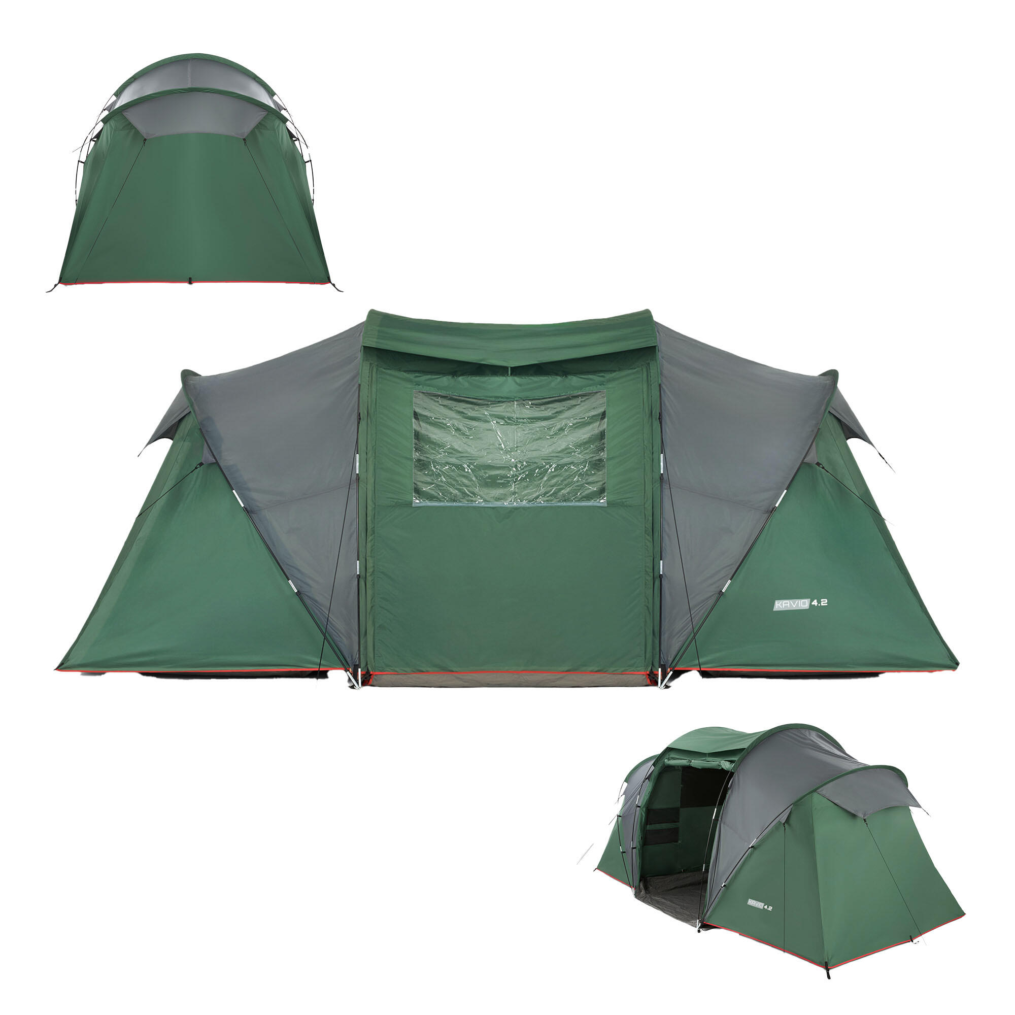 tenda-canadese-4-posti-120eic-1.jpg Tenda da campeggio 4 posti KADVA Kavio 4 Plus - immagine 1