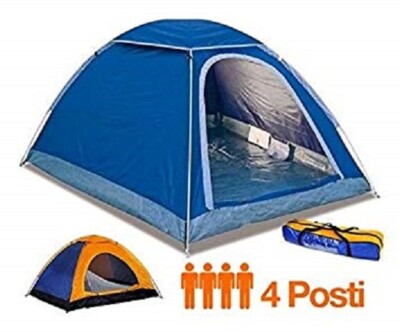 tenda-canadese-4-posti-319czl-1.jpg TENDA CAMPEGGIO CANADESE 4 POSTI MARE CAMPING ZANZARIERA SACCA TRASPORTO GITE | eBay - immagine 1