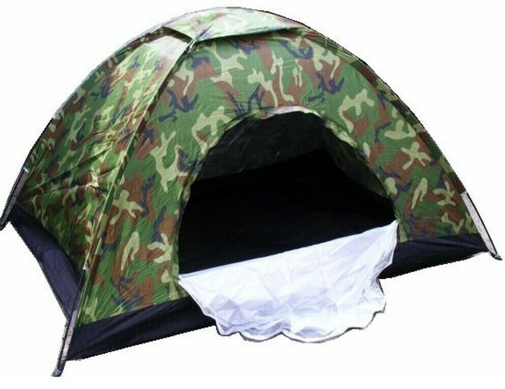 tenda-canadese-4-posti-780awx-1.jpg Tenda Da Campeggio Canadese 4 Posti Persone Militare Mare Campeggio reb - immagine 1