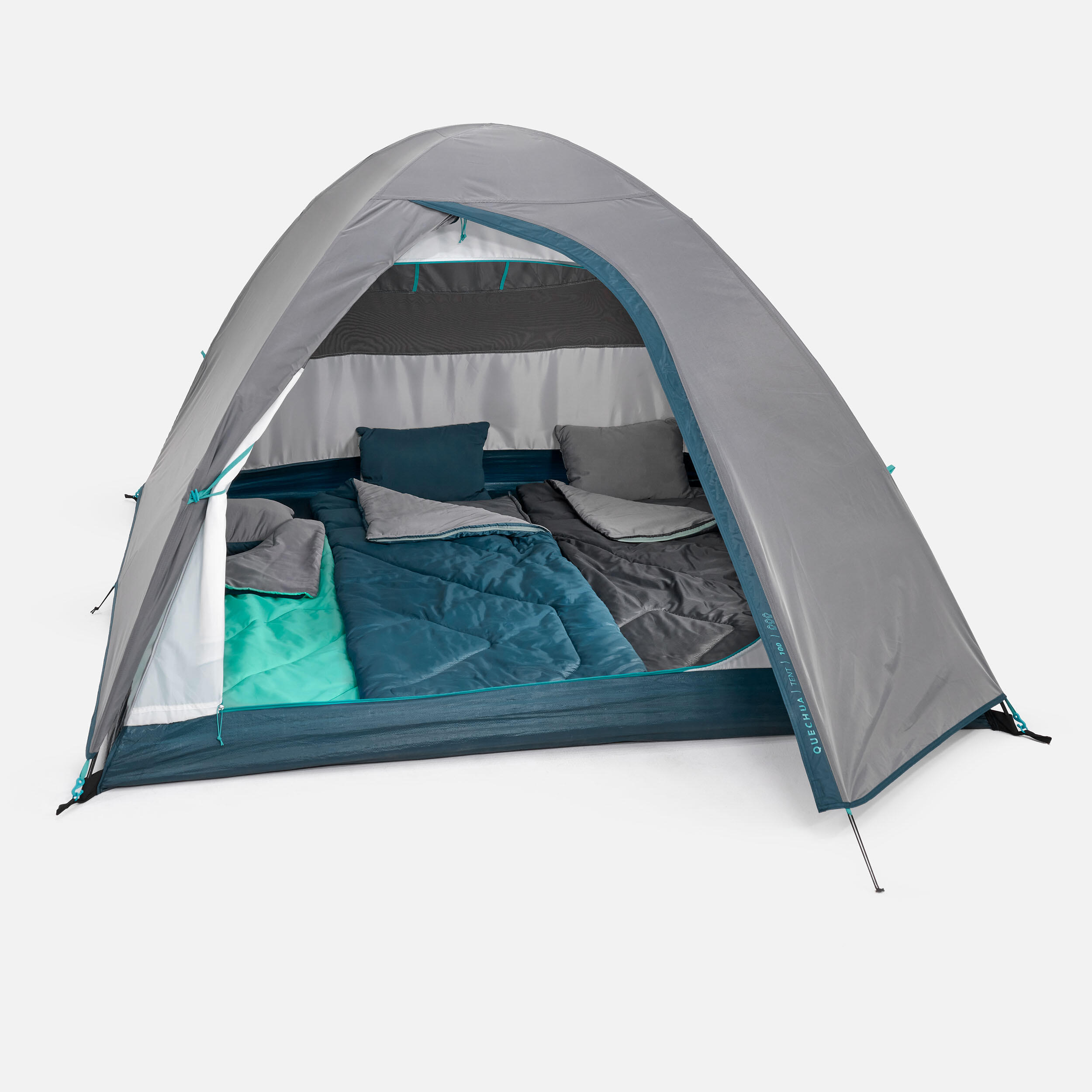 tenda-da-campeggio-3-posti-775ver-1.jpg Tenda campeggio MH100 3 persone | grigia - immagine 1