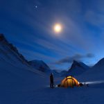 Campeggiare d'inverno non è da matti, è bellissimo