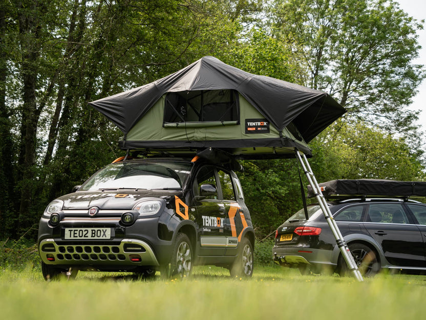 tenda-da-campeggio-per-auto-179kbp-1.jpg Tenda da tetto per auto, Tetto Morbido | TentBox Lite 2.0 – Energy In Motion - immagine 1