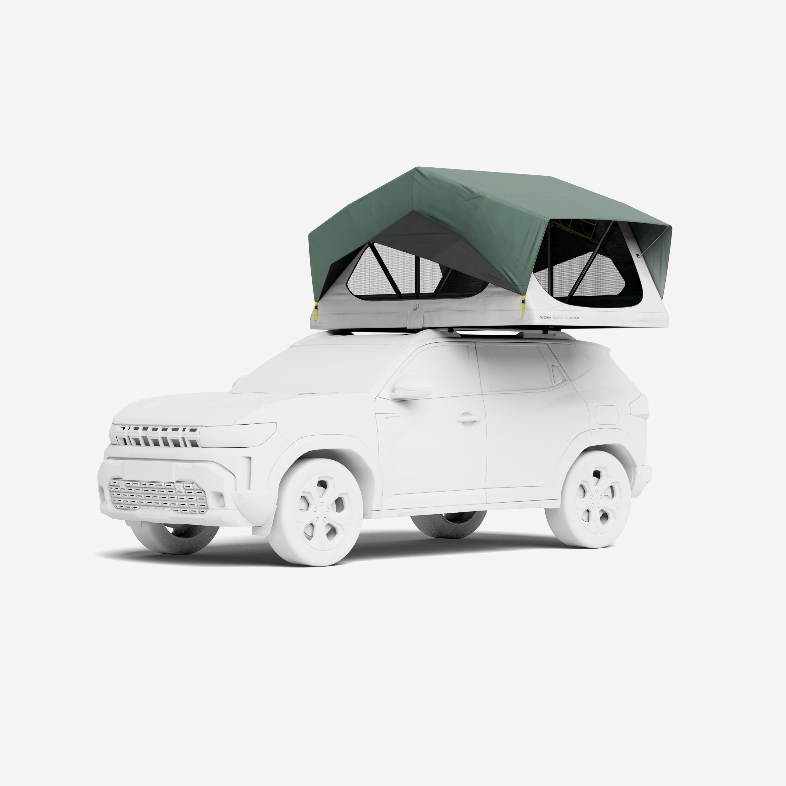 tenda-da-campeggio-per-auto-813txj-1.jpg Tenda da tetto AUTO MH500 FRESH & BLACK | 2 Posti - immagine 1