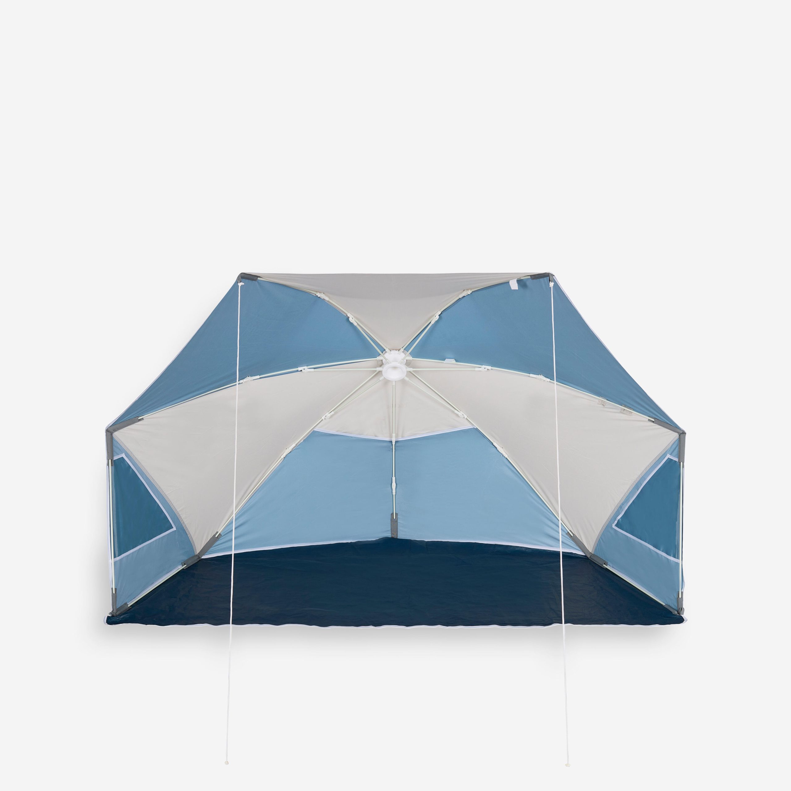 tenda-da-mare-decathlon-391tdr-1.jpg Tenda spiaggia IWIKO 180 3 posti UPF 50+ grigio beige | Decathlon - immagine 1