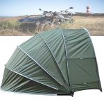 HTDRE Tenda Parasole per Moto Copertura Portatile per Il rimessaggio della Moto, Guscio semicircolare Resistente per la Protezione dalle intemperie : Amazon.it: Sport e tempo libero