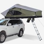 Alaska XL tenda da campeggio tetto auto 190x240cm 4 posti