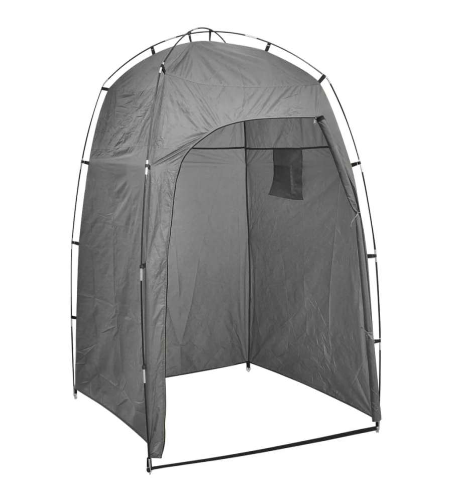 tenda-doccia-campeggio-232mso-1.jpg Tenda da Campeggio per Doccia WC Spogliatoio Grigio - immagine 1