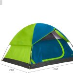 Aktive 52999 Tenda igloo 4 uomini a doppio tetto | Dimensioni 240x210x130cm | Doppio tetto antipioggia, doppia porta con cerniera e zanzariera superiore | Tenda da campeggio : Amazon.it: Sport e tempo libero
