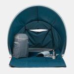 Parasole campeggio 2 SECONDS blu | 1 adulto o 2 bambini