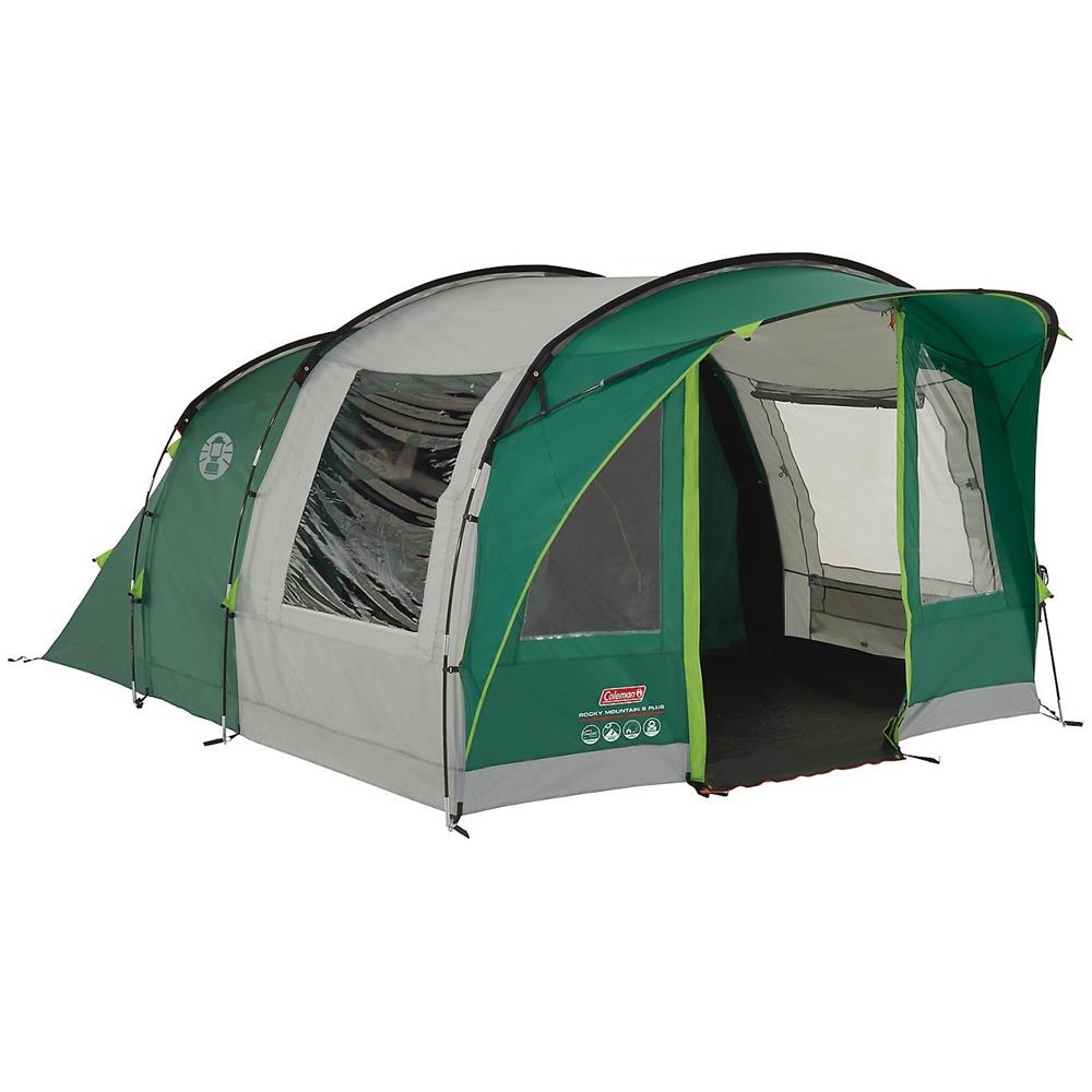 tenda-per-4-persone-040gzz-1.jpg Rocky Mountain 5 Plus Tenda a Tunnel per 4 Persone Colore Verde / Grigio - immagine 1