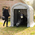 Tende garage stabili come box per moto | TendaPro