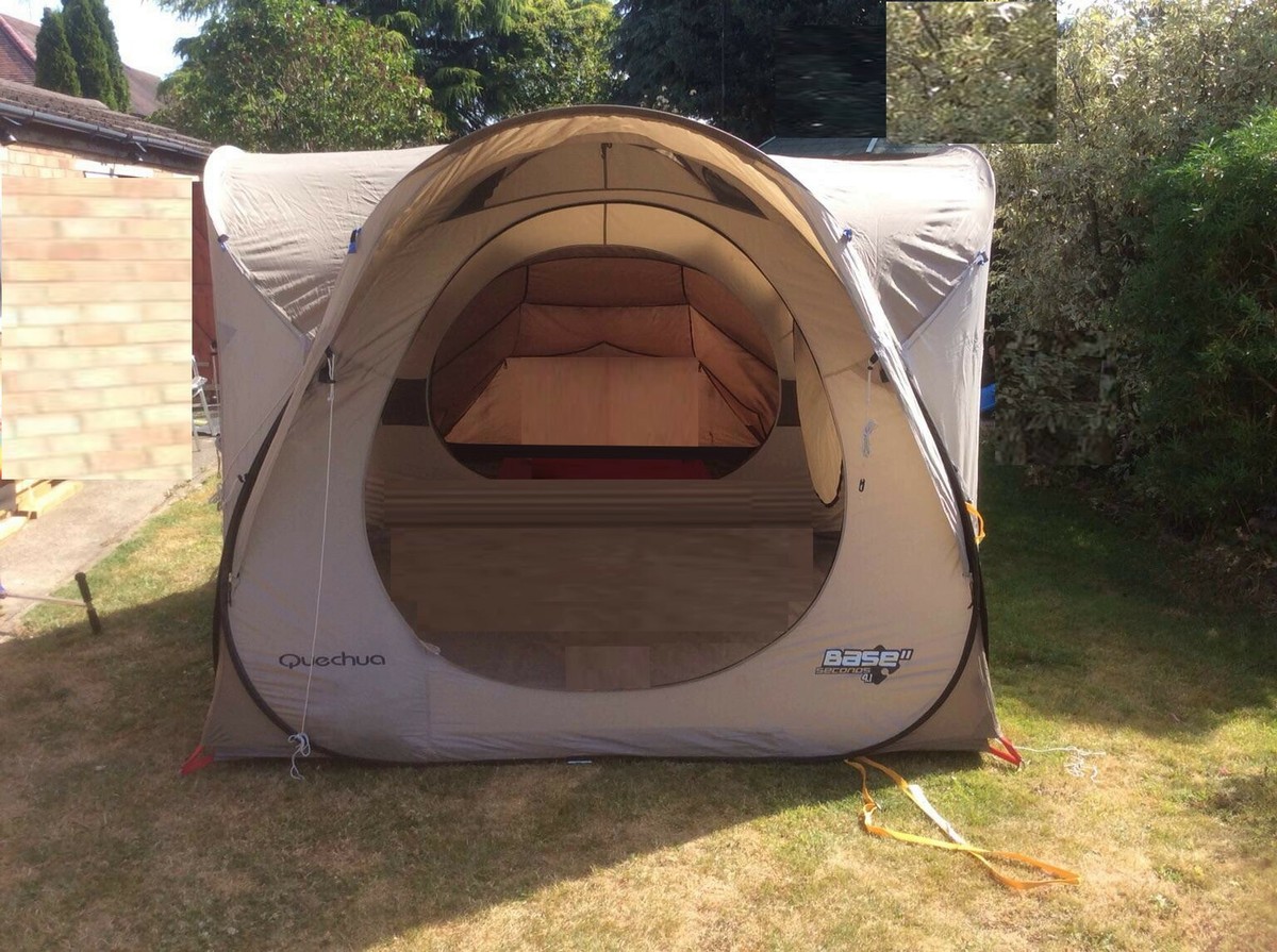 tenda-quechua-4-posti-763gna-1.jpg Tenda Base Second 4.1 della Quechua, si monta/smonta in un minuto ottima. - immagine 1