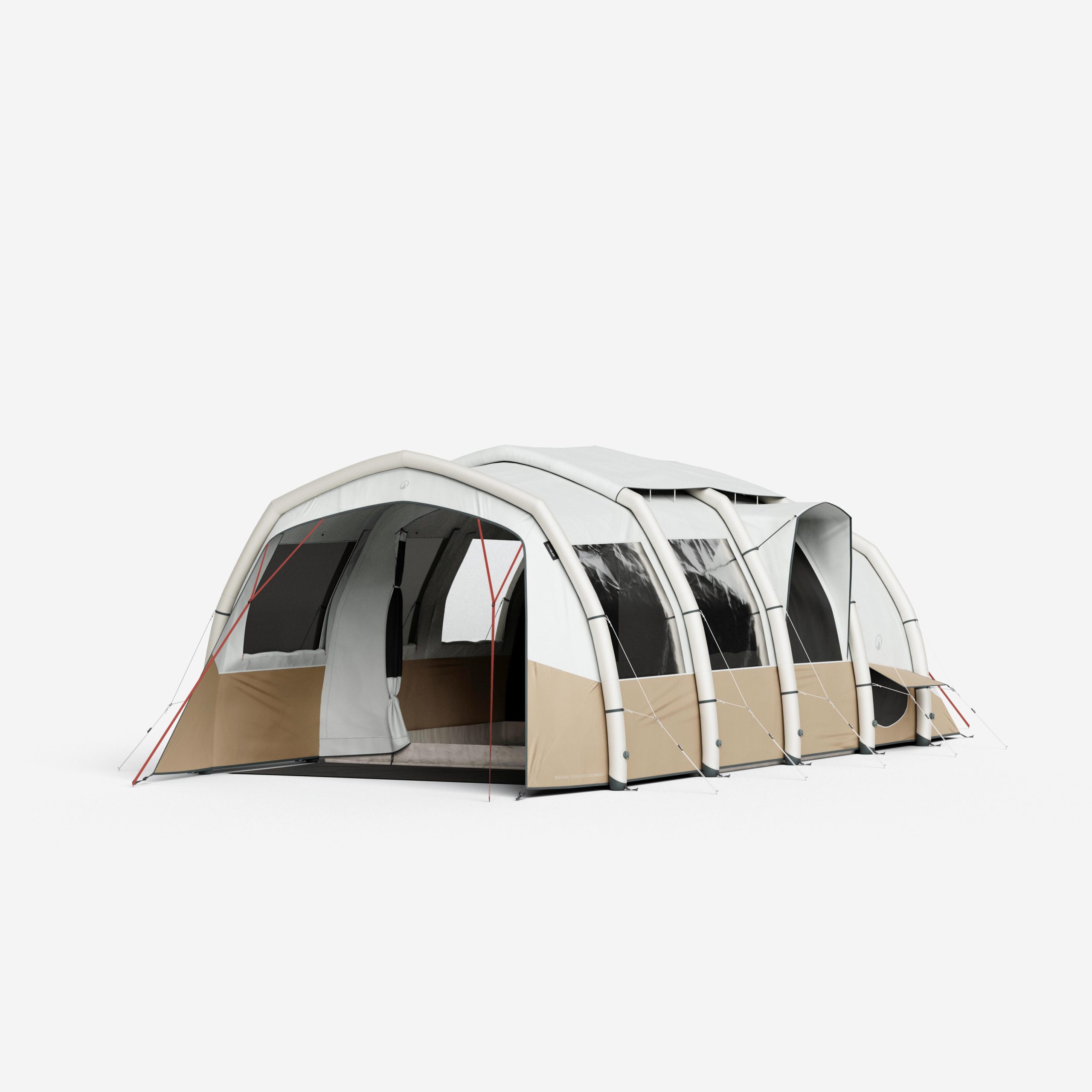 tenda-quechua-4-posti-941fbk-1.jpg Tenda gonfiabile campeggio AIRSECONDS 4.2 XXL FB | 4 posti 2 camere - immagine 1