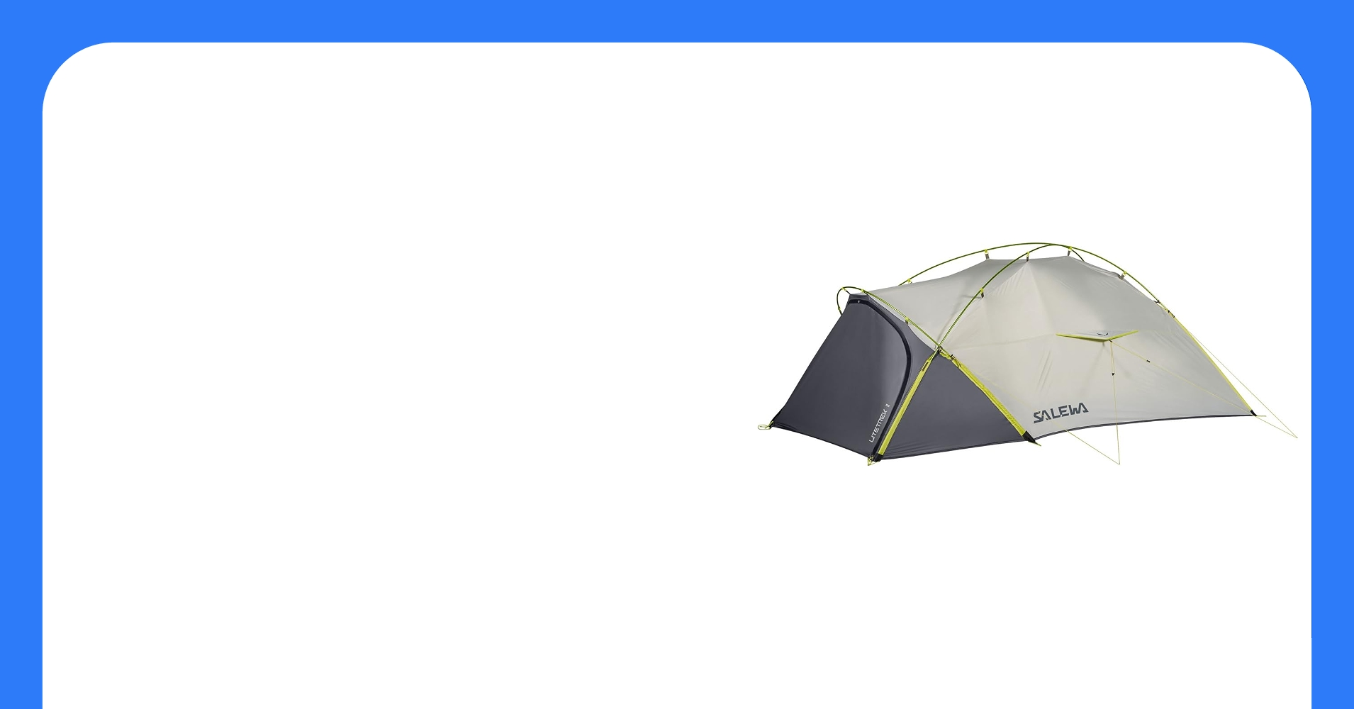 tenda-salewa-571djo-1.jpg Salewa Litetrek II Tenda : Amazon.it: Sport e tempo libero - immagine 1