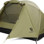 Qunature Tenda da Campeggio, Tenda Trekking 2 Posti Ultraleggera Impermeabile Traspirante, Facile da Installare, per Escursione, Viaggio, Alpinismo, 210x120x95cm, Verde Oliva : Amazon.it: Sport e tempo libero