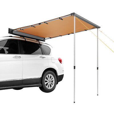 tendalino-auto-427vvg-1.jpg VEVOR Tendalino da Sole Laterale Auto Camper Retrattile 2x2,5 m PU3000mm UV50+ | eBay - immagine 1