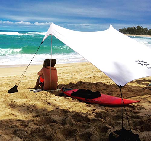 tende-da-spiaggia-parasole-038cld-1.jpg Neso Tenda da Spiaggia Tents con Ancoraggio a Sabbia, Parasole Bianca - immagine 1
