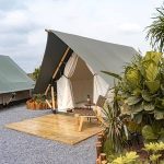 Resistente e durevole vendita tende glamping usate per eventi all'aperto