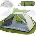 YYSWSAKY Tenda Campeggio per 1 2 Persone, Due Porte Tende Trekking Ultraleggera, Impermeabile Antivento Tenda a Cupola, Facile da Installare, Ideale per Campeggio, Escursioni, Attività All'Aperto (A) : Amazon.it: Sport e tempo libero